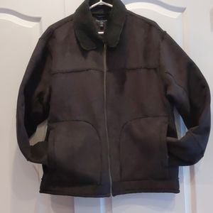 Men thick fleece winter jacket